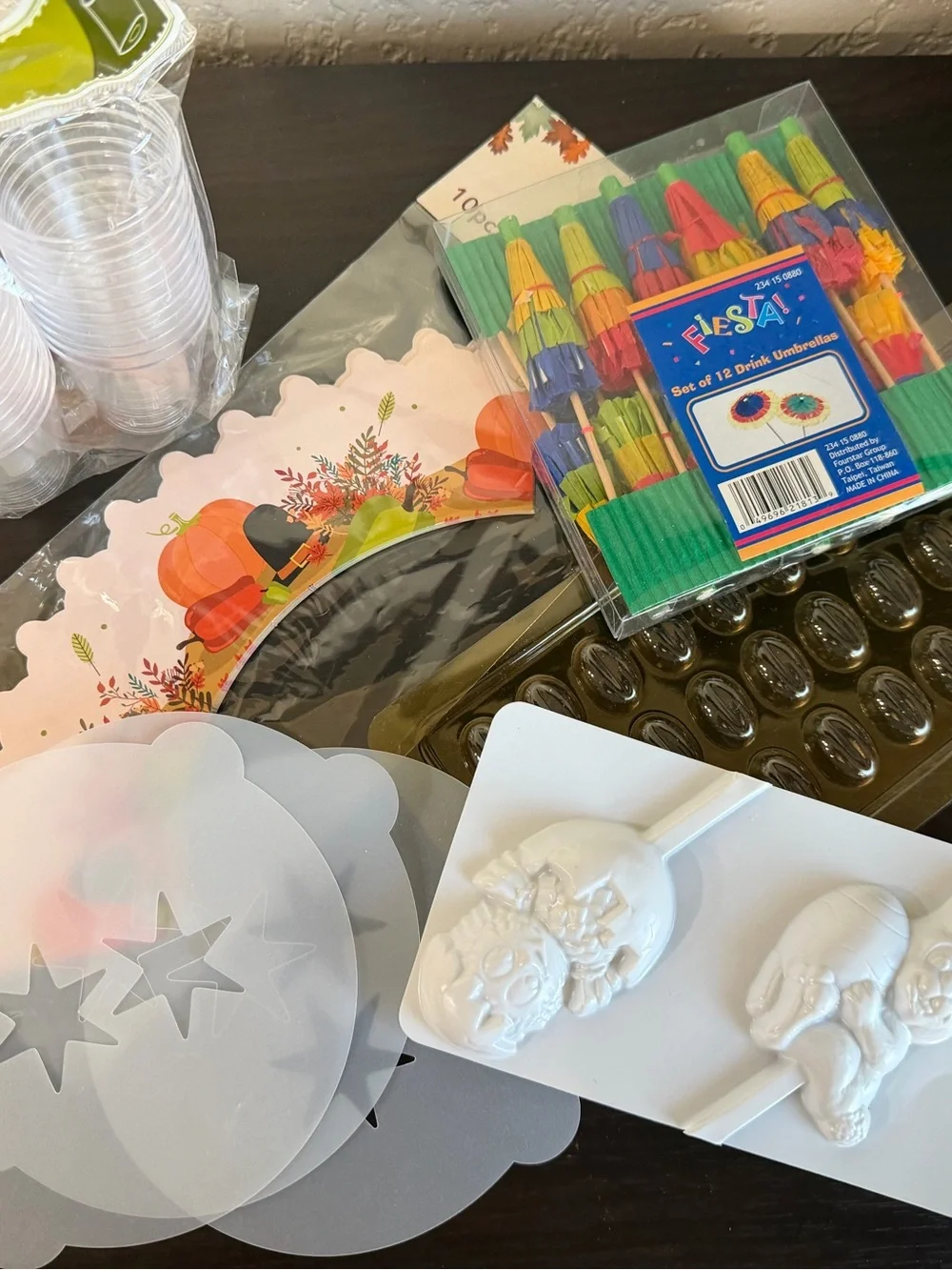 Party Prep Bundle Cupcake Wraps Candy Molds Shot Cups & More